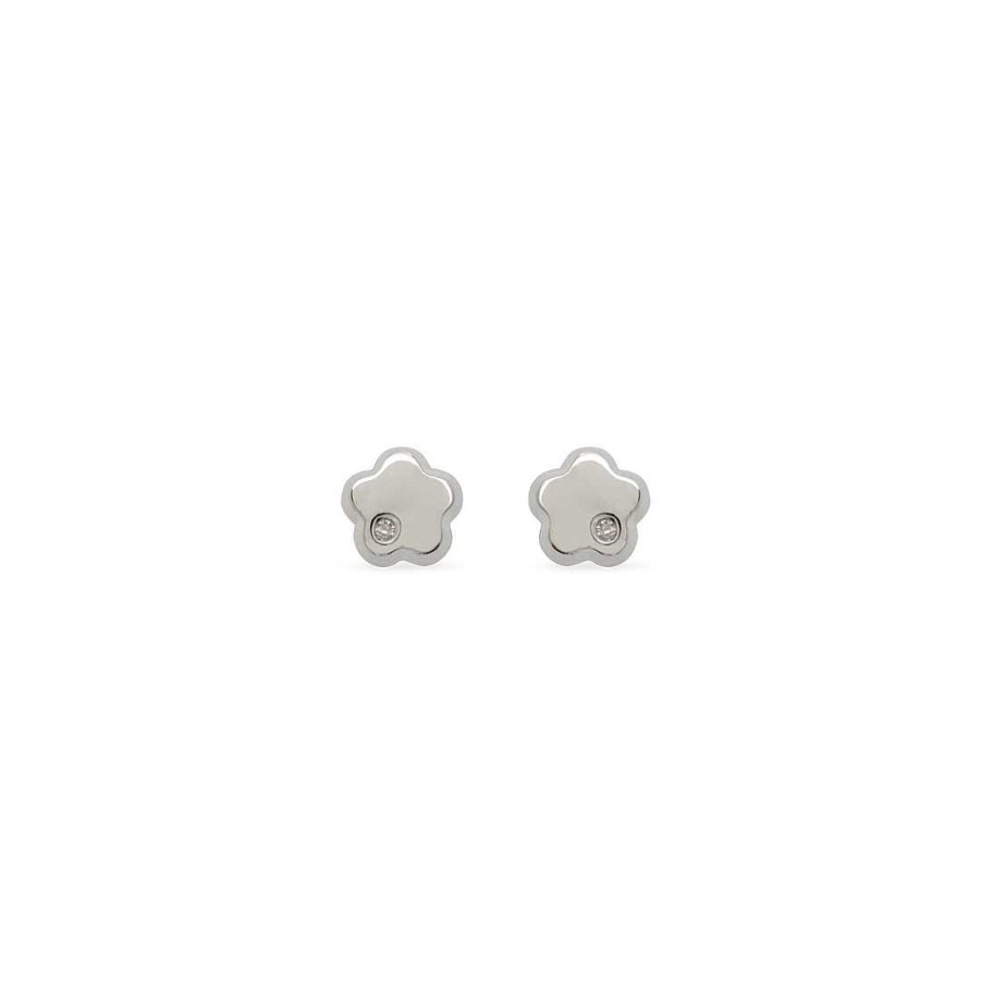 Joyer A Con Diamantes Joya36 | Pendientes En Oro Blanco Y Diamantes