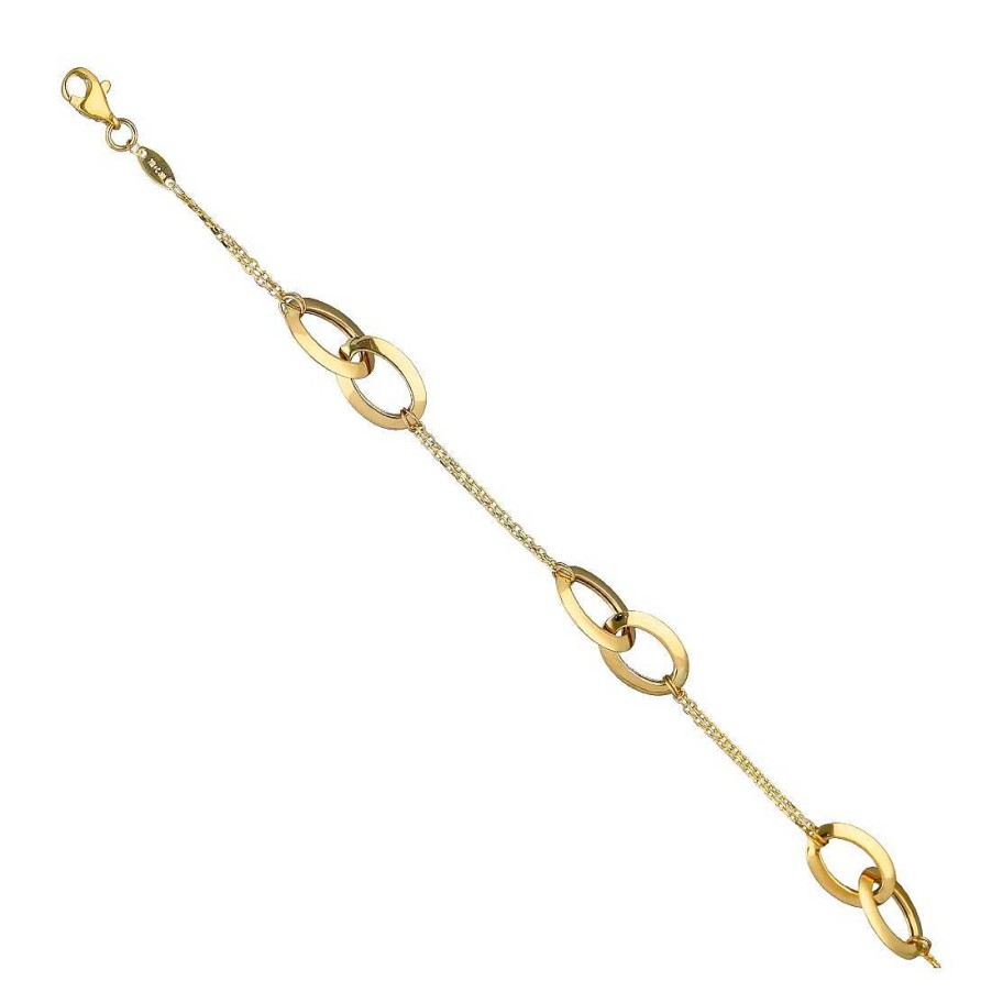 Joyer A En Oro Joya36 | Pulsera En Oro Aros