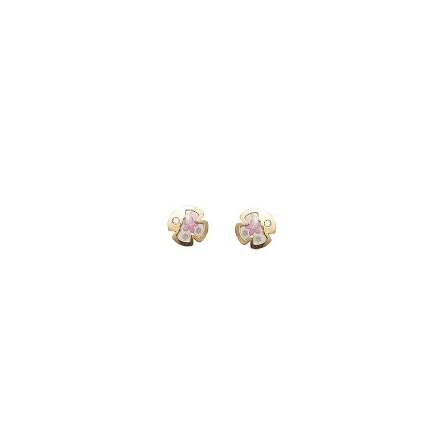 Joyas Infantiles Joya36 | Pendientes Infantiles En Oro De 18 Quilates