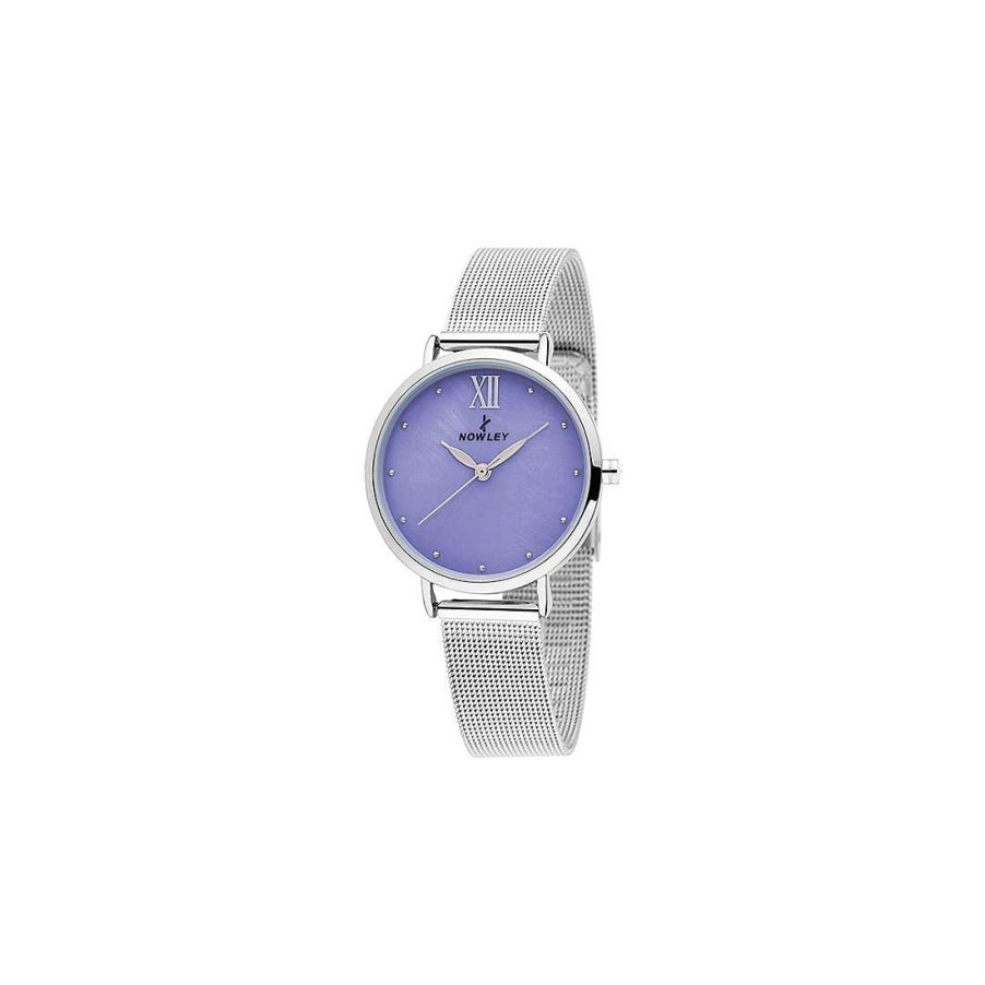 Relojes Joya36 | Reloj Nowley Lila Y Plateado 8-5944-0-4