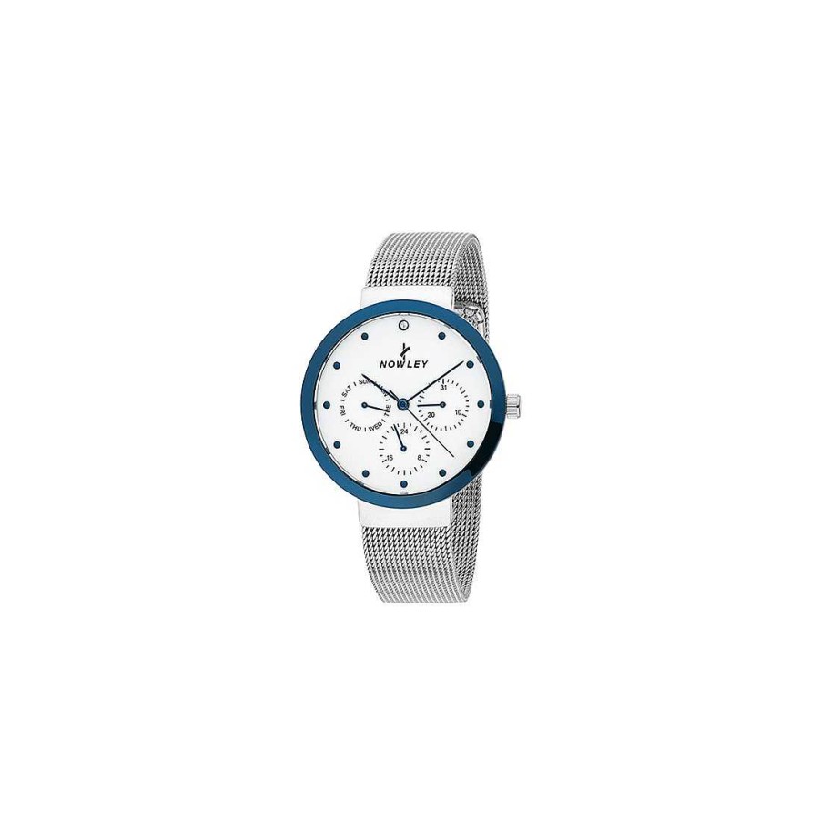 Relojes Joya36 | Reloj Nowley Bicolor Azul Y Plateado 8-5963-0-1