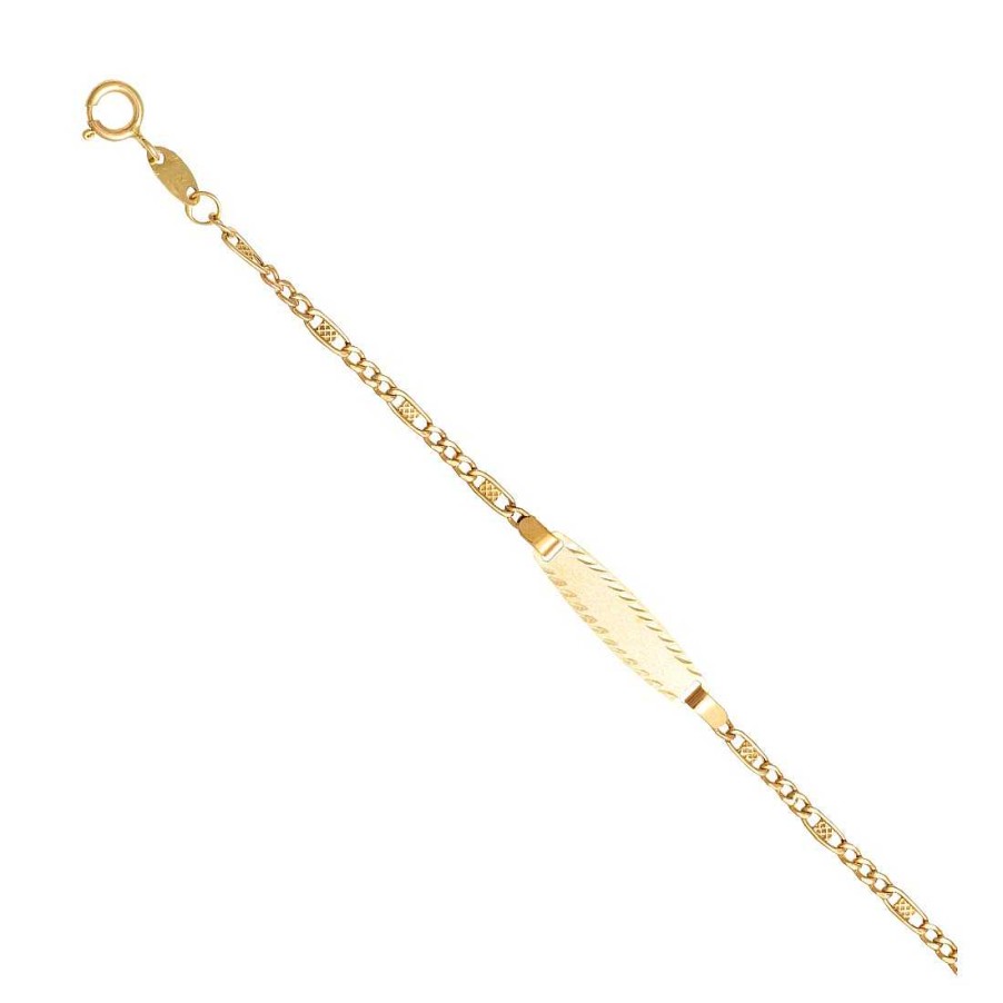 Joyas Infantiles Joya36 | Pulsera Esclava Infantil, Oro De 9 Q.