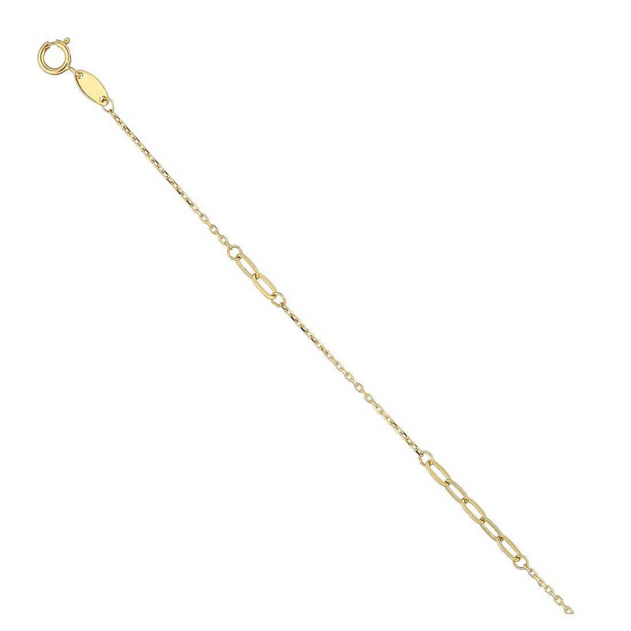 Joyer A En Oro Joya36 | Pulsera En Oro Eslabones