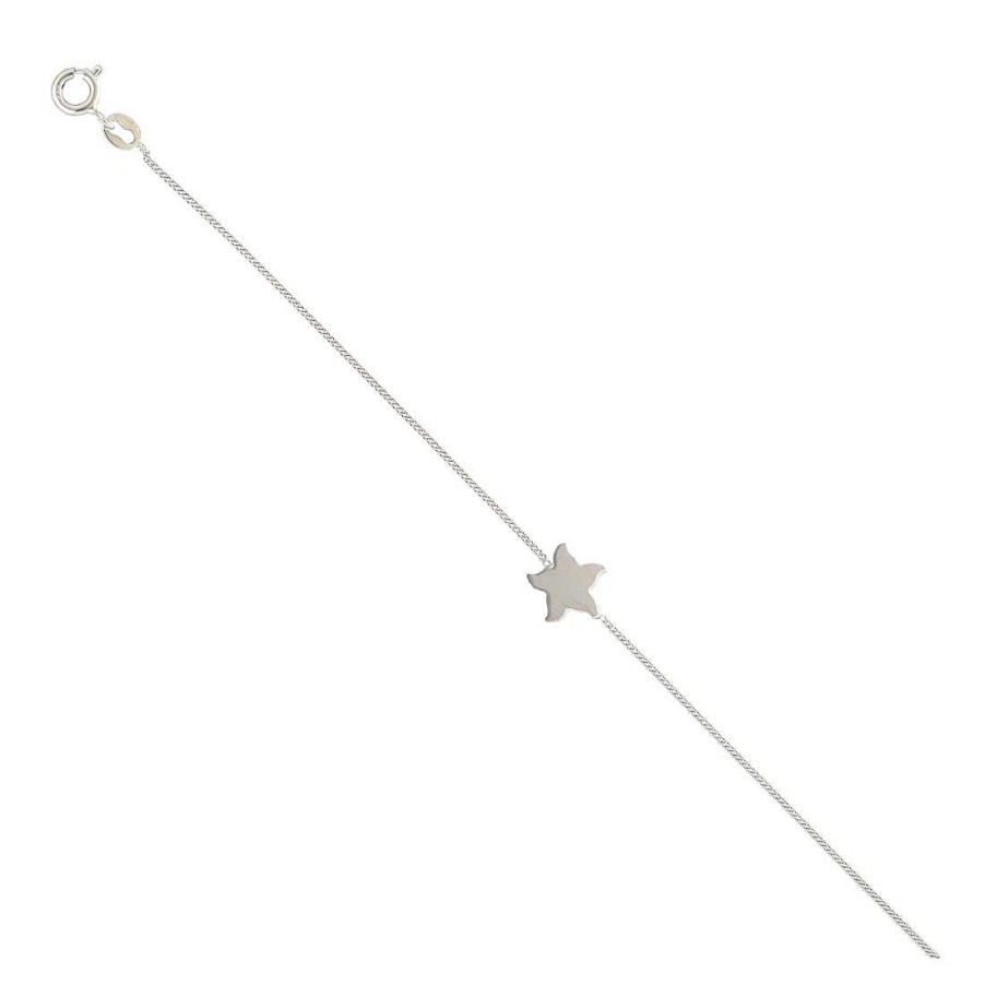 Joyer A En Plata Joya36 | Pulsera En Plata Estrella