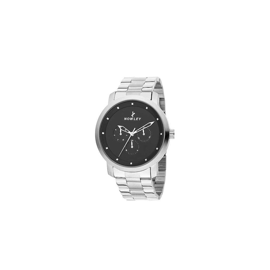 Relojes Joya36 | Reloj Nowley Negro Y Plateado 8-5931-0-2