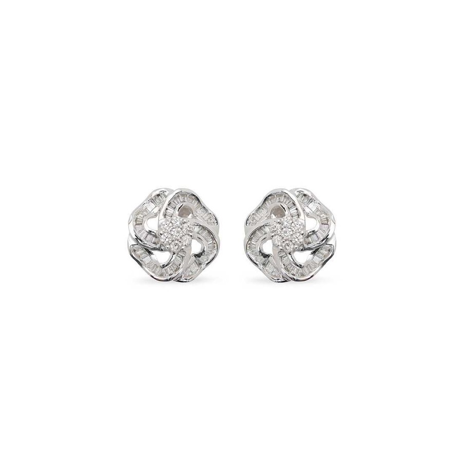 Joyer A Con Diamantes Joya36 | Pendientes En Oro Blanco Y Diamantes