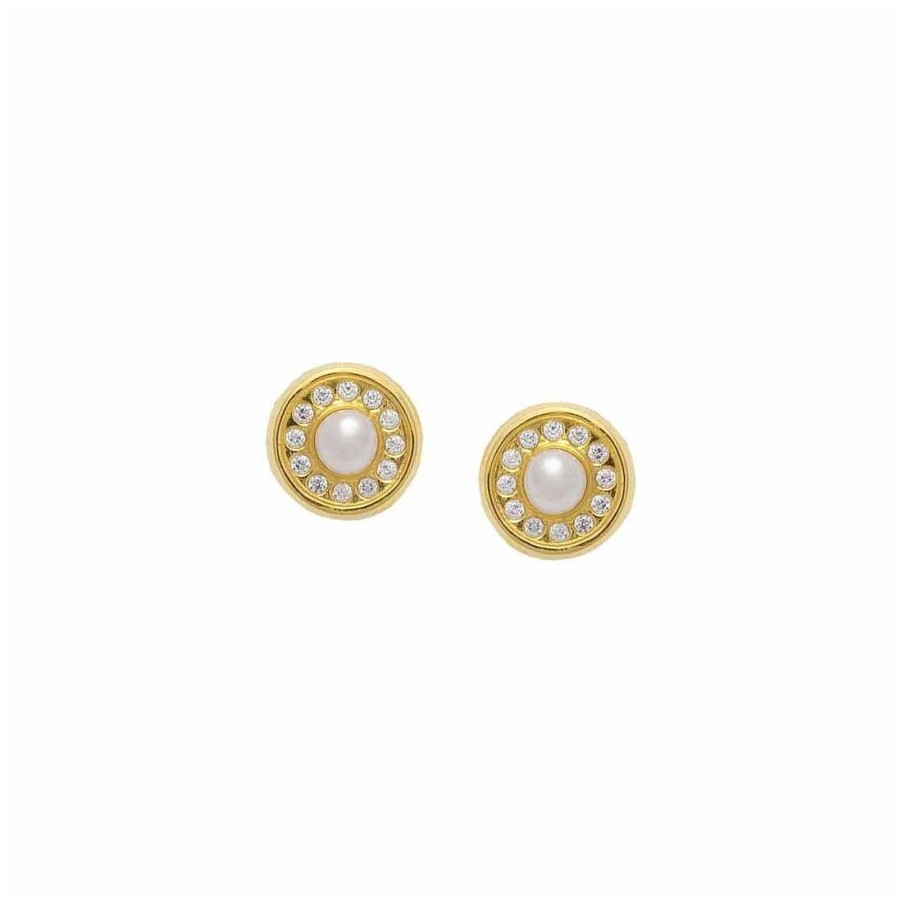 Joyas Infantiles Joya36 | Pendientes En Oro Con Perla