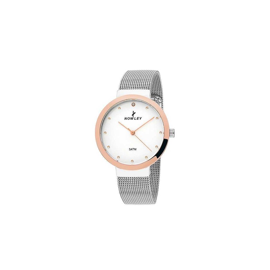 Relojes Joya36 | Reloj Nowley Bicolor Rosa Y Plateado 8-5961-0-2