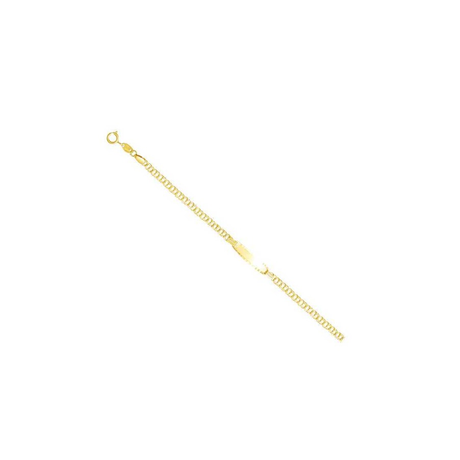 Joyas Infantiles Joya36 | Pulsera Esclava Beb En Oro De 9 Quilates