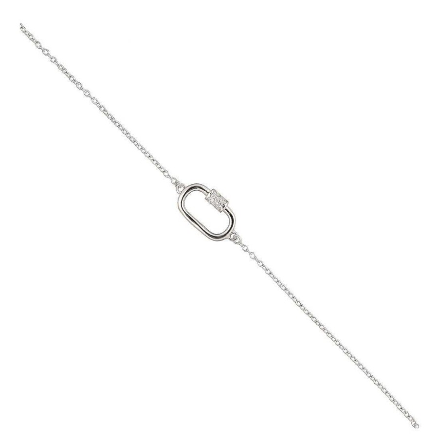 Joyer A En Plata Joya36 | Pulsera Plata Forma Mosquet N