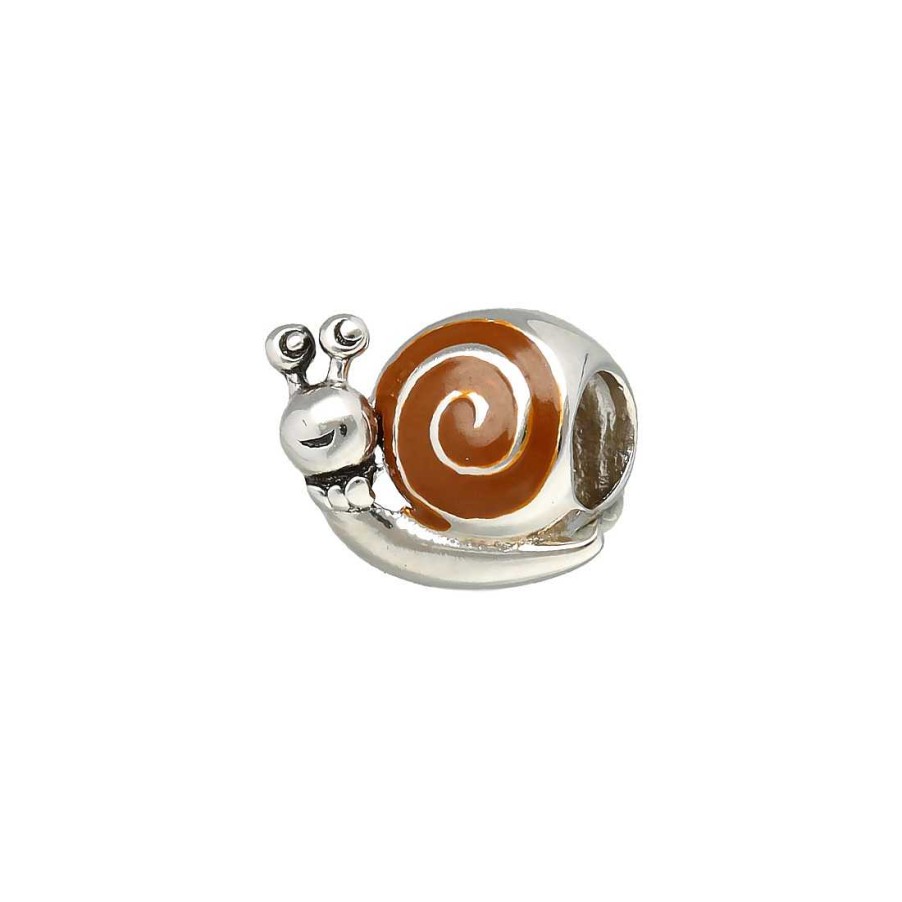 Joyer A En Plata Joya36 | Charm Para Pulsera Caracol