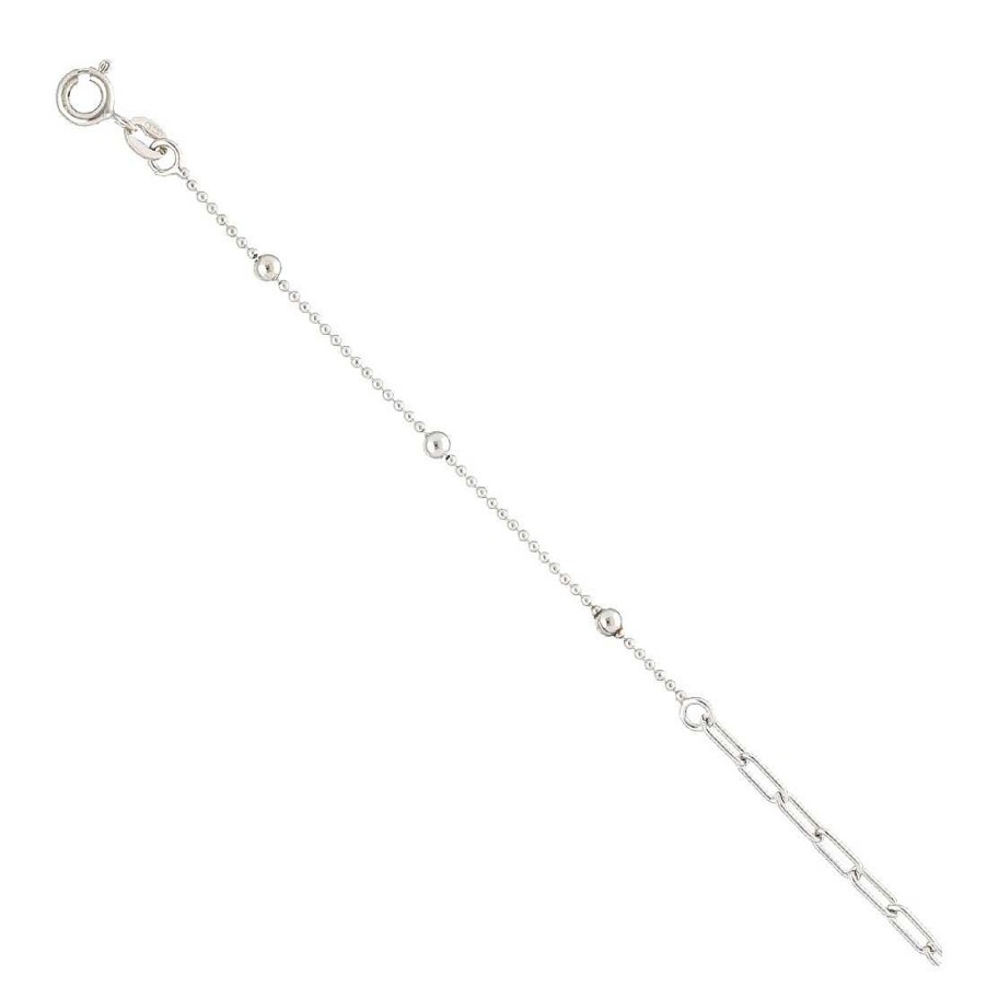 Joyer A En Plata Joya36 | Pulsera En Plata Bolitas