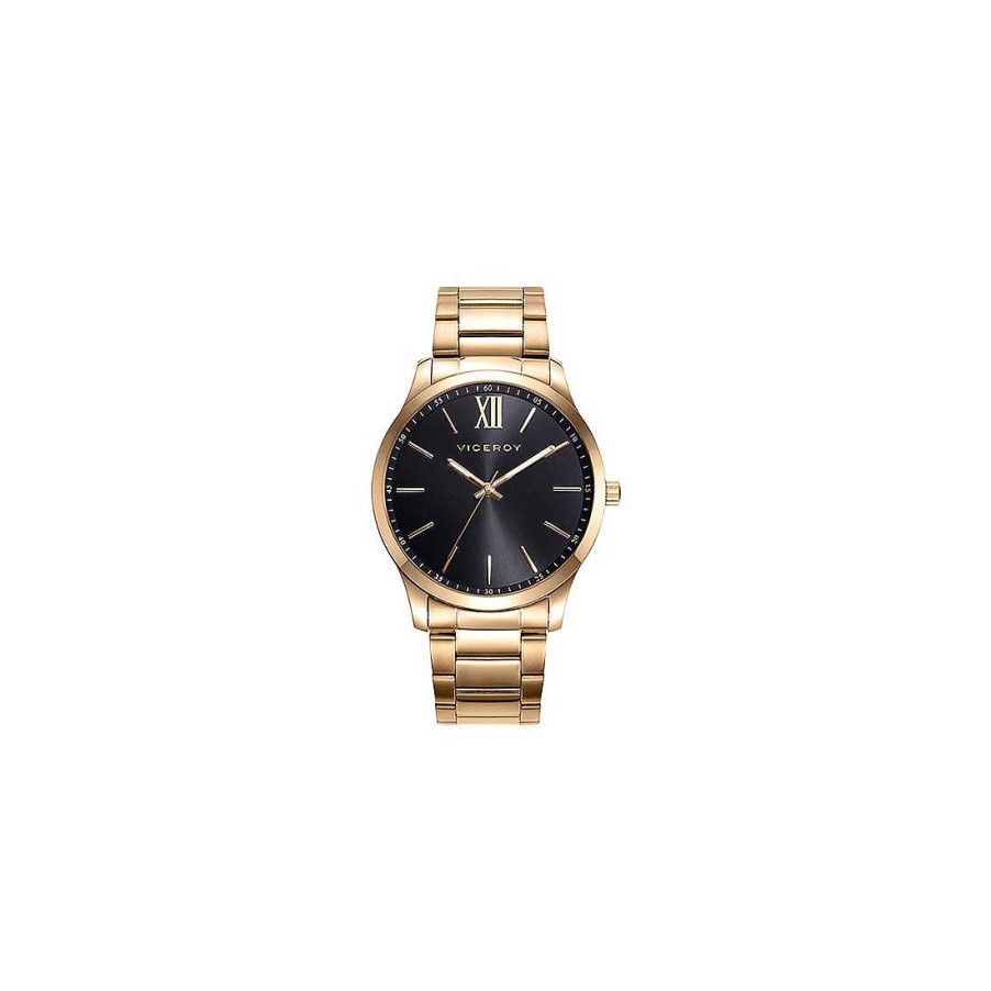 Relojes Joya36 | Reloj Viceroy Negro Y Dorado 401185-93