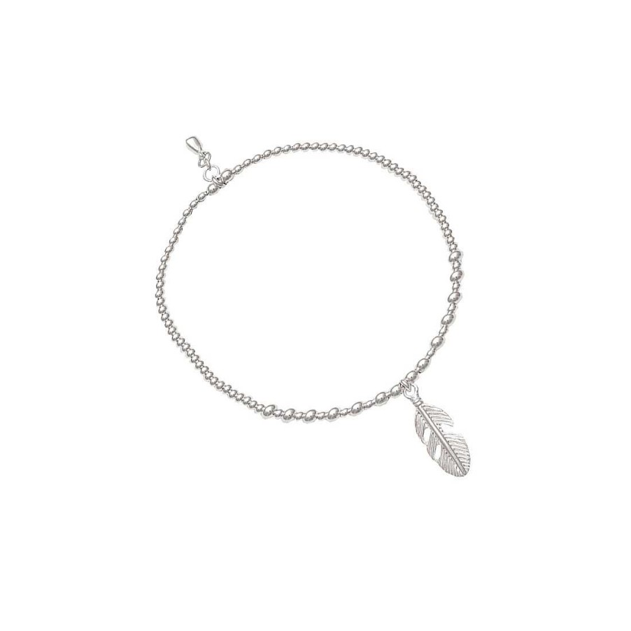 Joyer A En Plata Joya36 | Pulsera En Plata Pluma