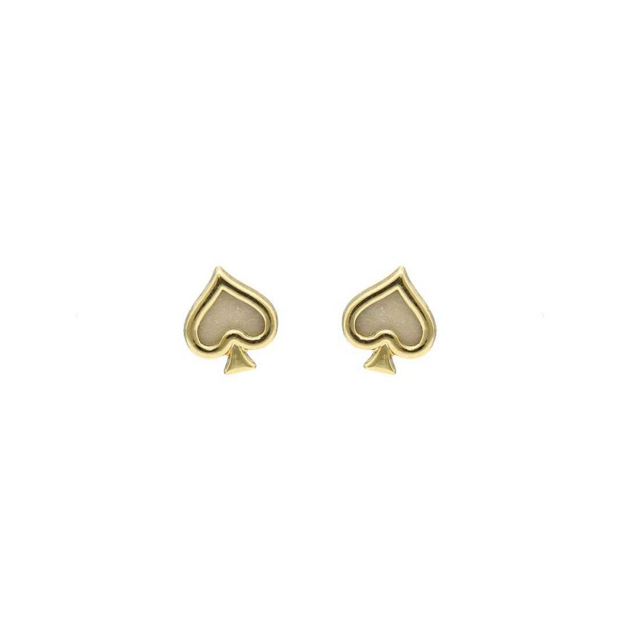 Joyas Infantiles Joya36 | Pendientes Infantiles Oro Forma Coraz N Y N Car