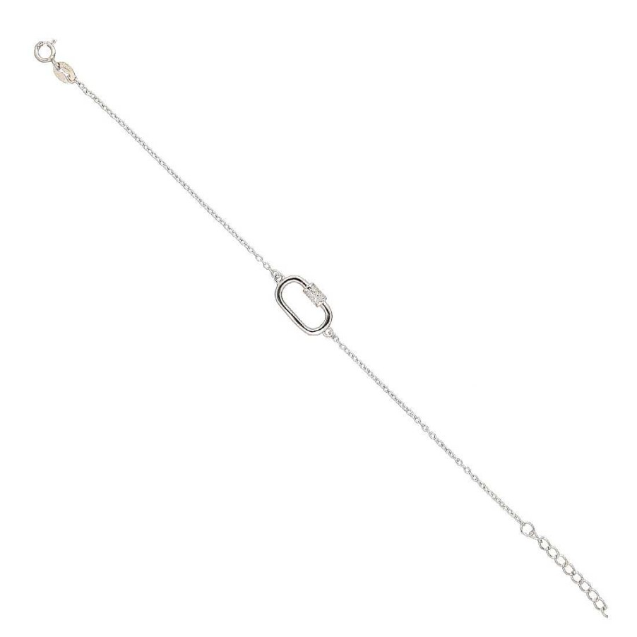 Joyer A En Plata Joya36 | Pulsera Plata Forma Mosquet N