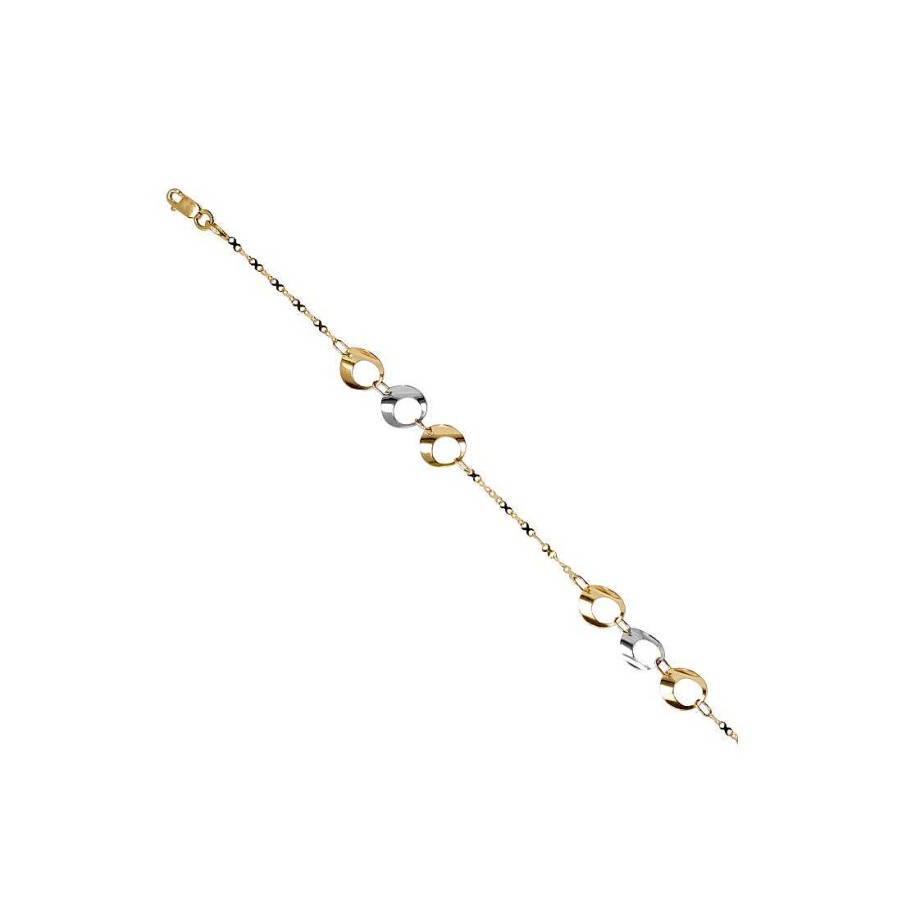 Joyer A En Oro Joya36 | Pulsera En Oro De 18 Quilates