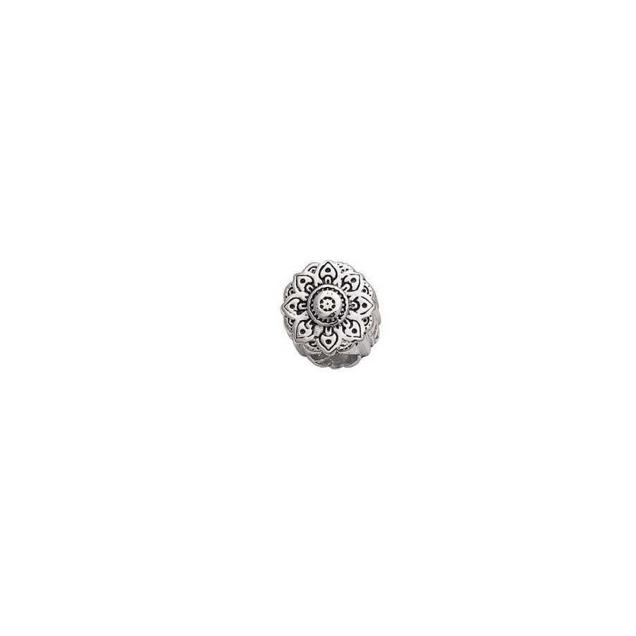 Joyer A En Plata Joya36 | Charm Para Pulsera Flor