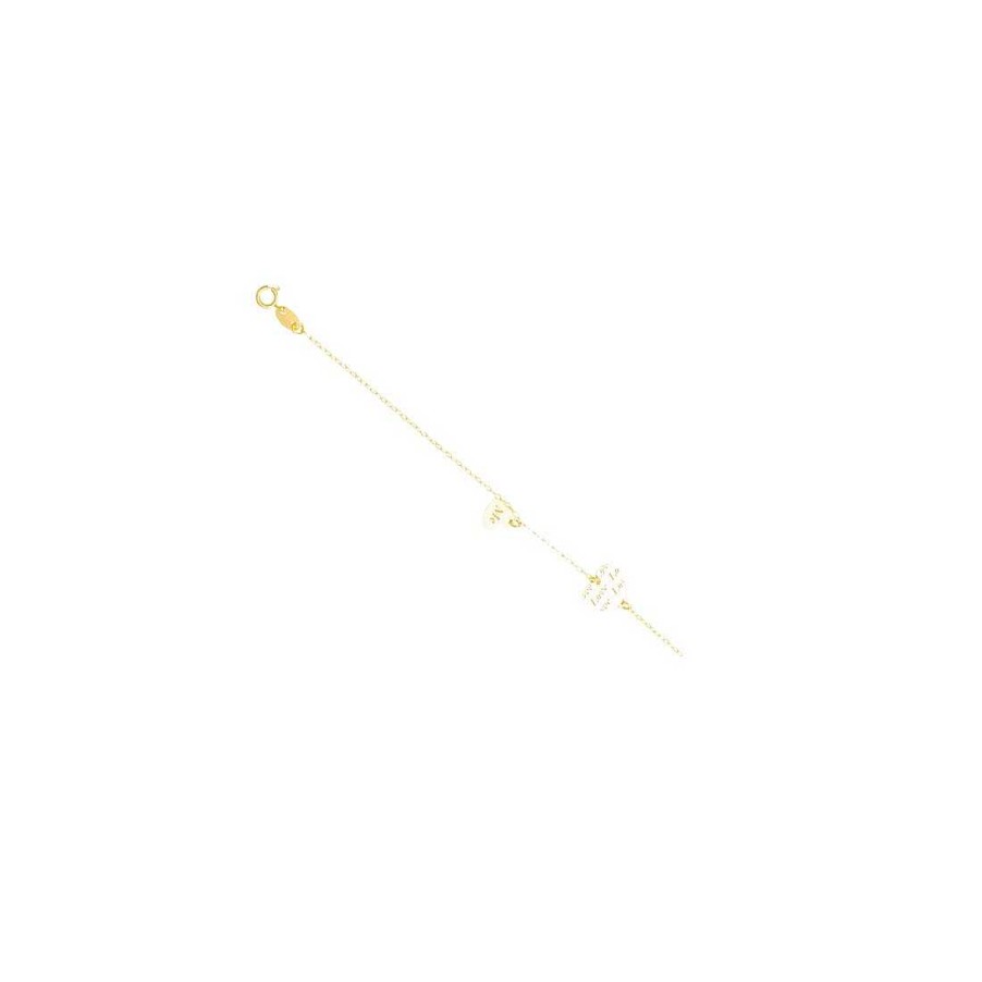 Joyer A En Oro Joya36 | Pulsera En Oro De 18 Quilates "Love Me"