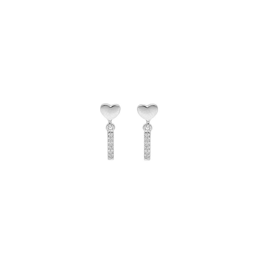 Joyer A Con Diamantes Joya36 | Pendientes Oro Blanco Y Diamantes