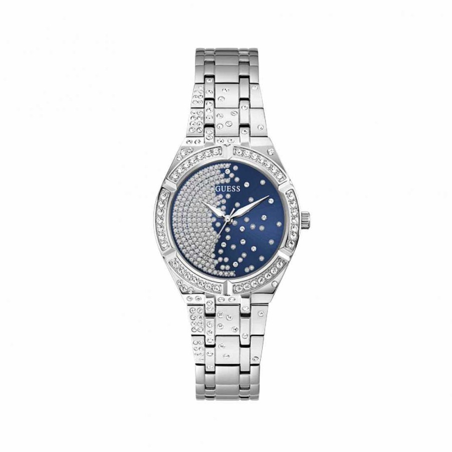 Relojes Joya36 | Reloj Guess Azul Anal Gico Con Cristales