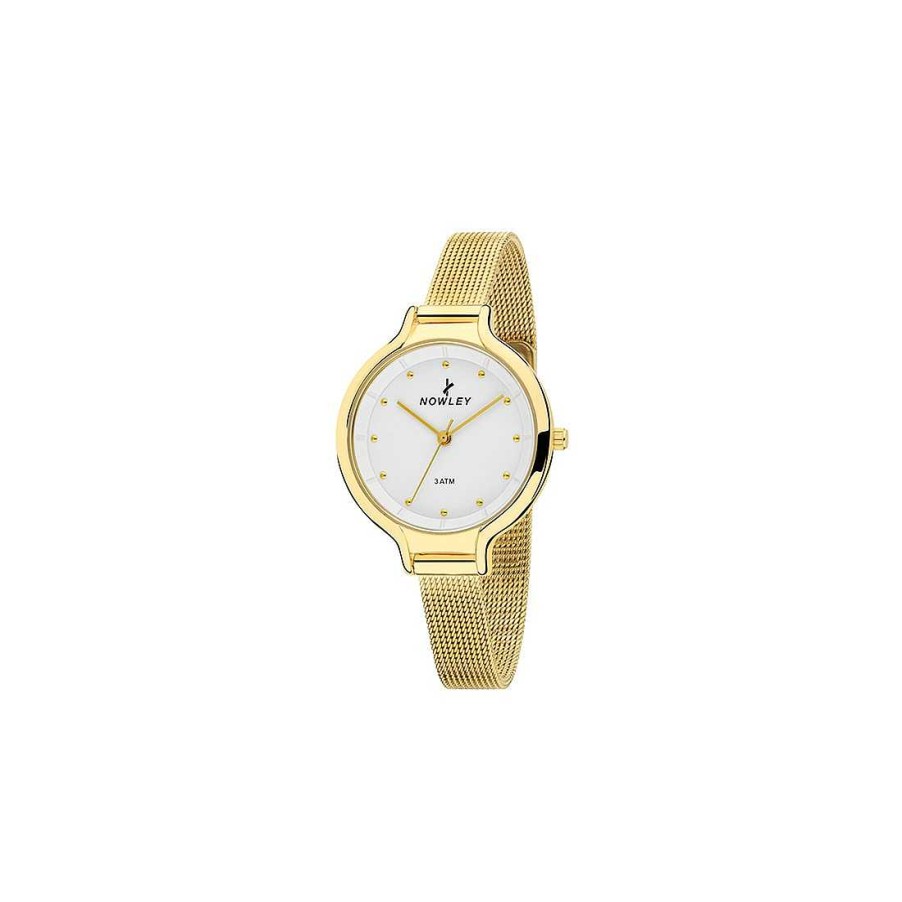 Relojes Joya36 | Reloj Nowley Dorado Con Detalles Dorados 8-5952-0-0