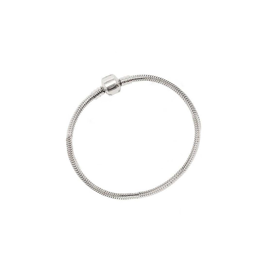 Joyer A En Plata Joya36 | Pulsera Para Charms En Plata