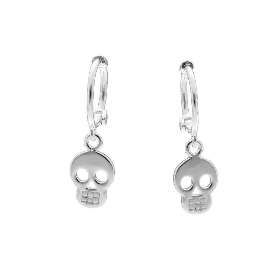 Joyer A En Plata Joya36 | Pendientes En Plata Calaveras