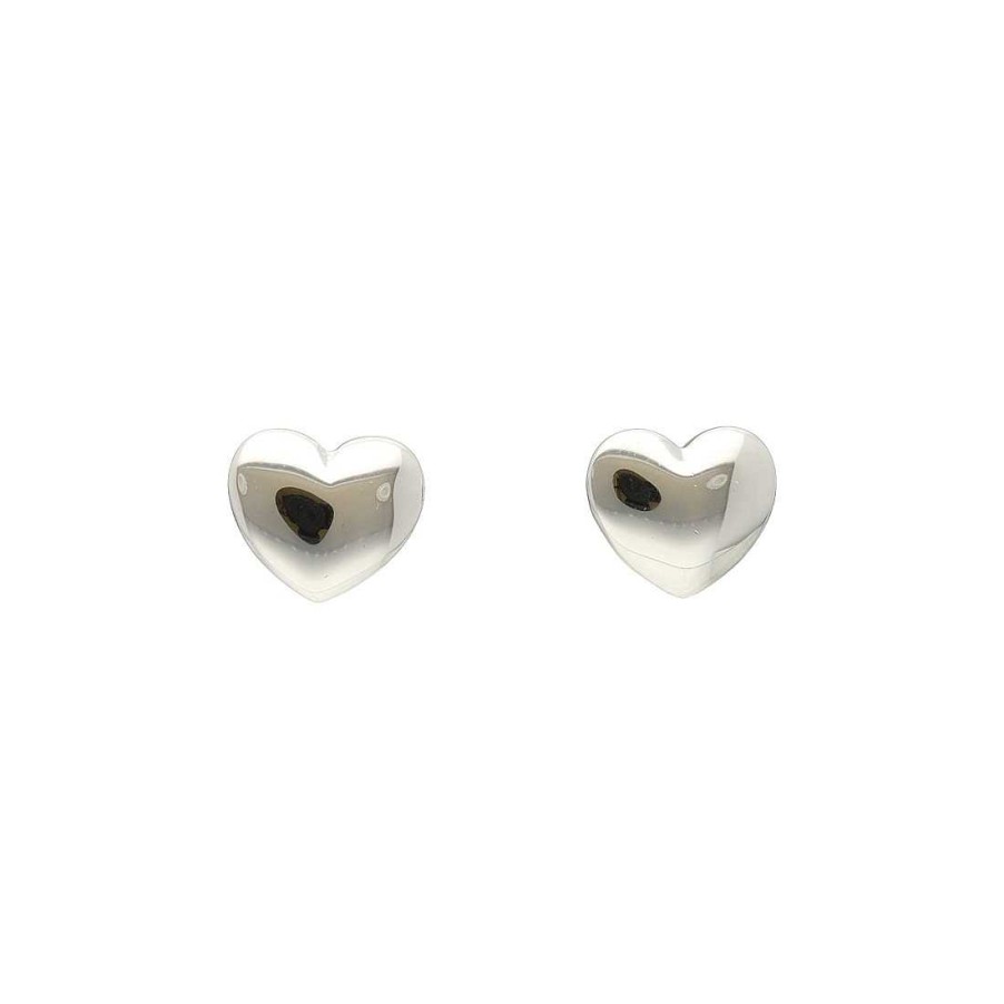 Joyer A En Plata Joya36 | Pendientes Plata Forma Coraz N